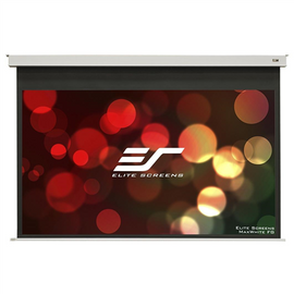 ELITE SCREENS plátno elektrické motorové stropní 120" (304,8cm)/ 16:9/ 149,4×265,7cm/ MaxWhite FG/ 8" drop