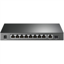 TP-LINK TL-SG1210P PoE+ Switch 8x 10/100/1000Mbps + 1x Gbit SFP + 1x Gbit Non-PoE RJ45 63W 802.3at/af (P)