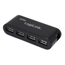 Logilink | USB 2.0 Hub-4 port whit power adapter-2