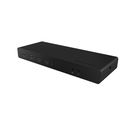 Stacja dokująca IB-DK2245AC 13w1, 2xDP,2xHDI,USB, LAN, USB-C, PD do 60W