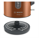 Bosch | Kettle | TWK4P439 | Electric | 2400 W | 1.7 L | Stainless steel | 360° rotational base | Copper-4