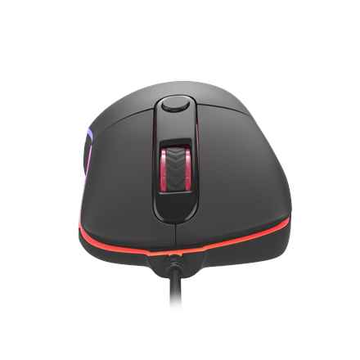 Souris de jeu Genesis Krypton 510 8 000 DPI avec rétroéclairage RVB, noire
