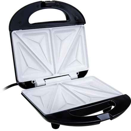 Camry | Appareil à croque-monsieur | CR 3018 | 850 W | Nombre de plaques : 1 | Nombre de pâtisseries : 2 | Revêtement céramique | Noir