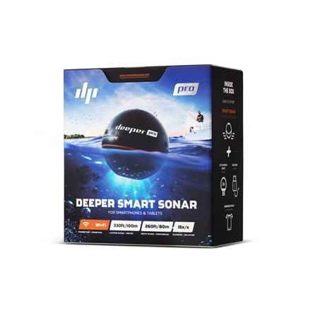 Deeper Smart Sonar PRO - Sondeur de profondeur pour la pêche