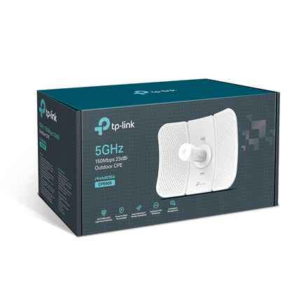 CPE extérieur TP-Link 5 GHz 150 Mbps 23 dBi
