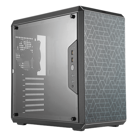 CARCASE Cooler Master MasterBox Q500L, Q500L,U3 x2,120mm fanx1, Acrylic side panel, "MCB-Q500L-KANN-S00" (timbru verde 0.08 lei)