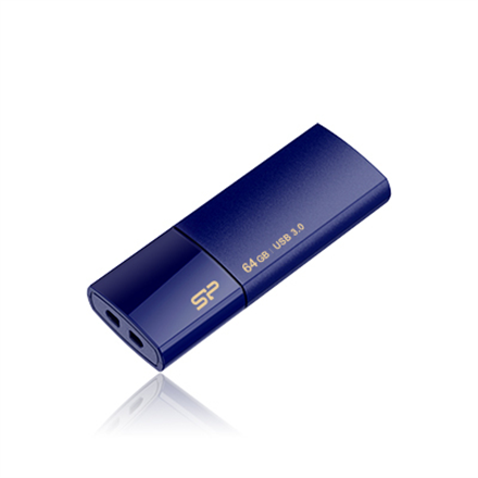 Silicon Power flash drive 64GB Blaze B05 USB 3.0, dark blue