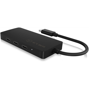 Hub IB-HUB1429-CPD 4x TYPE-C HUB USB, 3x TYPE-C, 1x TYPE-C PD do 100 Watt