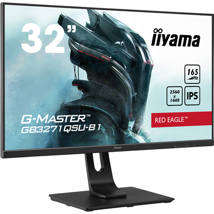 iiyama G-MASTER GB3271QSU-B1 computer monitor 80 cm (31.5") 2560 x 1440 pixels Wide Quad HD LED Black
