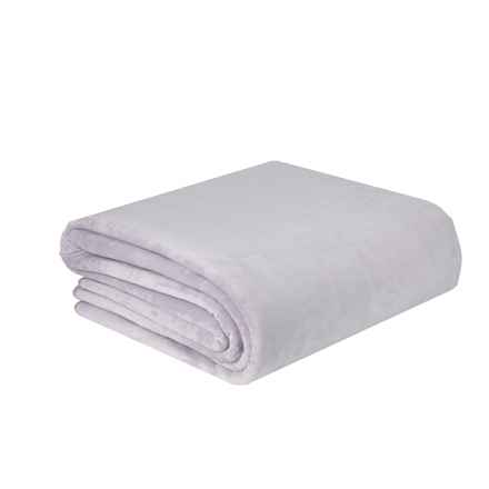 Couverture chauffante électrique Adler AD 7426, 60 W, polaire grise, polyester