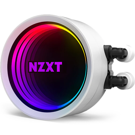 Ventilateurs rgb blancs nzxt kraken x63 280 mm
