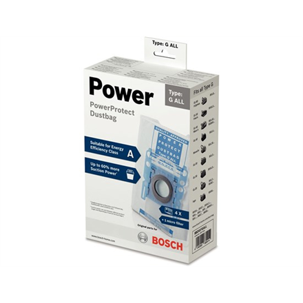Bosch BBZ41FGALL Dust bags for vacuum cleaner, qty 4 pcs. +1 micro filter | Bosch | BBZ41FGALL