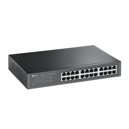Tp-link  switch  tl-sg1024d  non géré  bureau/montable en rack  ports gigabit ethernet cuivre : 24  36 mois