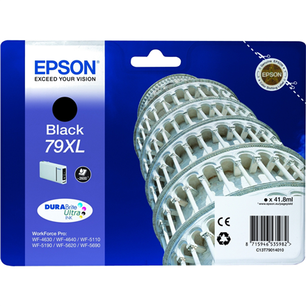 Cartouche d'encre epson c13t79014010  noir