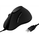 MOUSE Logilink, PC sau NB, cu fir, USB, optic, 1000 dpi, butoane/scroll 5/1, ergonomic, negru, "ID0158" (timbru verde 0.18 lei)-3