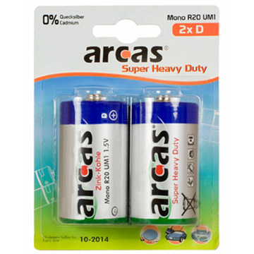 Arcas | D/R20 | Super Heavy Duty | 2 pc(s)