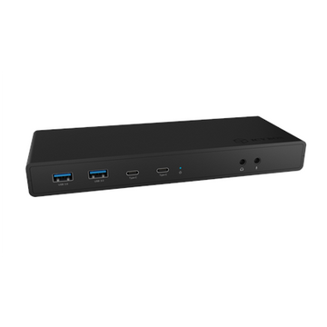 Stacja dokująca IB-DK2245AC 13w1, 2xDP,2xHDI,USB, LAN, USB-C, PD do 60W - 0