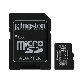 Carte microSDHC Canvas Select Plus 100R A1 C10 Kingston Technology 32 Go + ADP