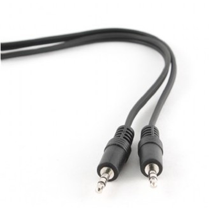 Câble audio Gembird 1,2 m, 3,5 mm/3,5 mm, M/M, noir