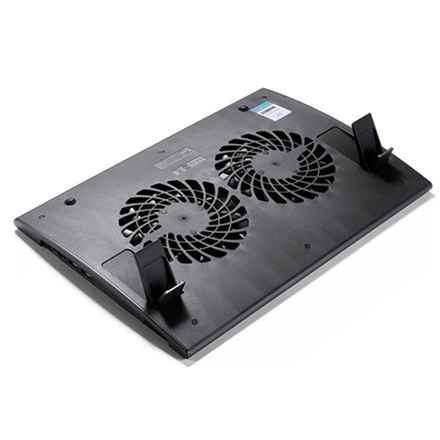 Refroidisseur pour ordinateur portable DeepCool Wind Pal FS 1200 tr/min Noir