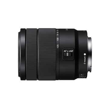 Sony E 18-135mm f/3.5-5.6 OSS lens, black