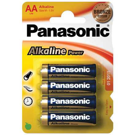 Panasonic Alkaline Power battery LR6APB/4B
