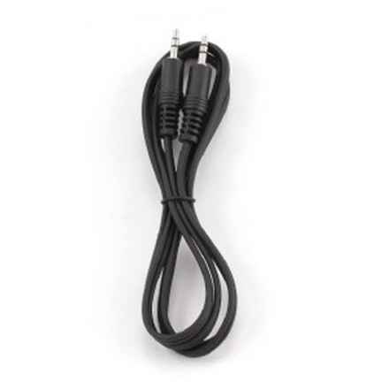 Câble audio Gembird 1,2 m, 3,5 mm/3,5 mm, M/M, noir