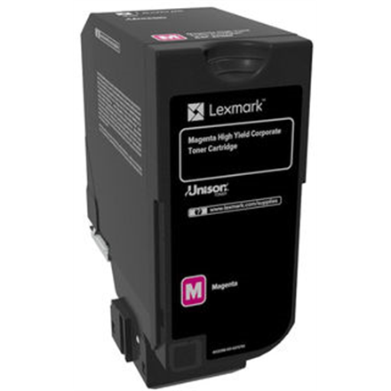 Lexmark 84C2HME toner cartridge 1 pc(s) Original Magenta