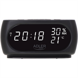 Adler AD 1186 alarm clock Digital alarm clock Black
