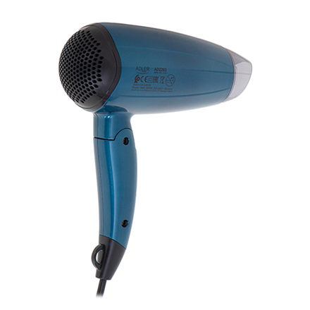 Adler | Hair Dryer | AD 2263 | 1800 W | Number of temperature settings 2 | Blue
