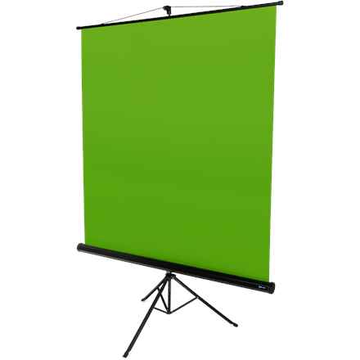 AROZZI Green Screen/ zelené plátno pro fotografy a streamery/ mobilní trojnožka 90" (228 cm)/ 157 x 157 cm/ case černý