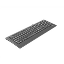 Natec Keyboard, Barracuda, US Layout, Slim | Natec | Keyboard | Barracuda | Standard | Wired | US | Black | 529 g-4