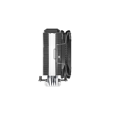 DeepCool AS500, CPU Air Cooler, 1x140mm PWM Fan, Addressable RGB LED, Intel LGA2066/2011-v3/2011/1700/1200/1151/1150/1155, AMD AM5/AM4, 142×98×164 mm(L×W×H) R-AS500-BKNLMN-G