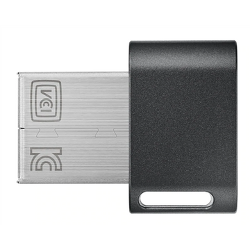 SAMSUNG FIT Plus USB flash drive Type-A 64GB 300 MB/s read 110 MB/s write resistant USB 3.1 flash drive with key ring Gray