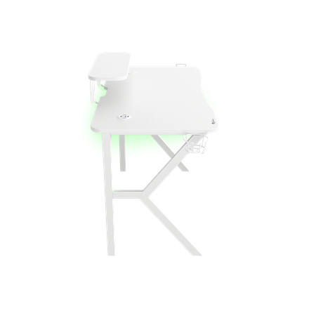 Table de jeu Genesis HOLM 320 RGB blanche (120 cm x 75 cm)