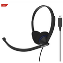 Koss | Headphones | CS200 USB | Wired | On-Ear | Microphone | Black-1