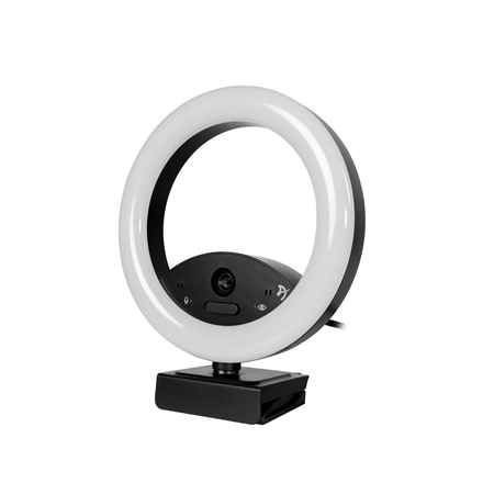 AROZZI webová kamera OCCHIO RL True Privacy/ Full HD/ světelný kruh/ USB/ autofocus/ mikrofon
