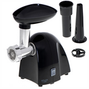 Adler | Meat mincer | AD 4811 | Black | 600 W | Number of speeds 1 | Throughput (kg/min) 1.8 | 3 replaceable sieves: 3mm for grinding poppies and preparing meat and vegetable stuffing; 5mm for meatballs, Roman roast and beef burgers; 7mm for coarsely grou-2