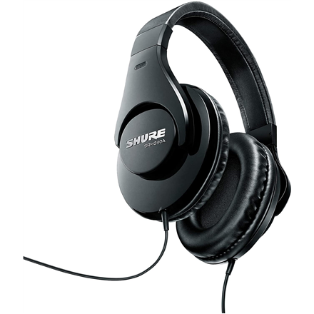Shure SRH240A-EFS Headphones Wired Black
