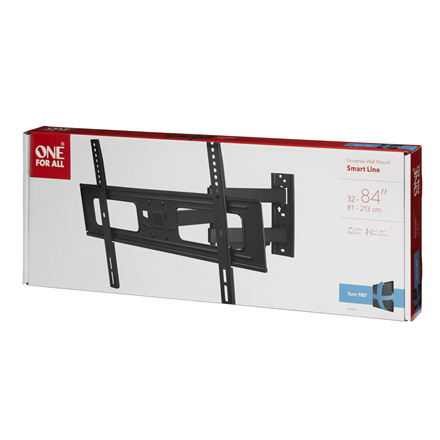 Universal TV Wall Mount ONE FOR ALL TV BRACKET, SMART TURN 180, VESA 600 GLOBAL / WM2651