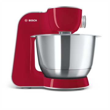 Bosch MUM58720 food processor 1000 W 3.9 L Grey, Red, Stainless steel - 0