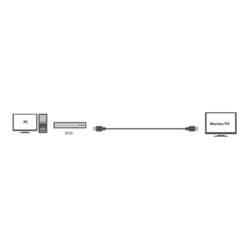 Logilink, CHA0020, 20m, Active, HDMI cable, type A male, - HDMI type A male, black. | Logilink | HDMI to HDMI | 20 m