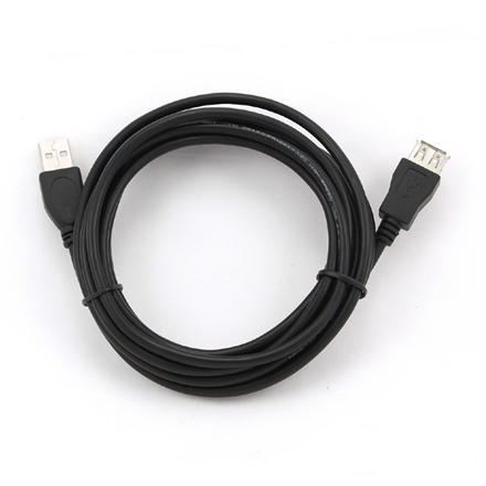 Câble USB 2.0 AM/FM Gembird 3 m USB A Noir