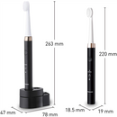 PANASONIC EW-DM81-K503 toothbrush sonic vibration with 31000 Black