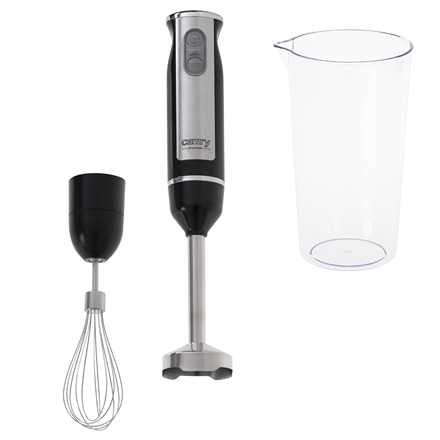 Camry  mixeur plongeant  cr 4621  mixeur plongeant  1000 w  2 vitesses  mode turbo  noir/acier inoxydable