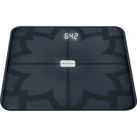 Pèse-personne électronique rectangulaire Medisana BS 450 Noir