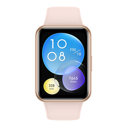 Watch Fit 2 Active Edition | Montre connectée | GPS (satellite) | AMOLED | Écran tactile | 1,74” | Étanche | Bluetooth | Rose Sakura