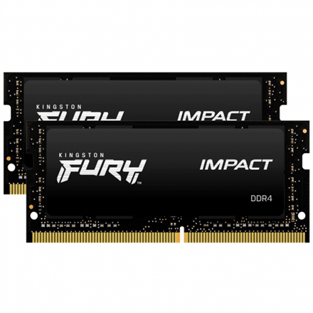 Kingston Technology FURY 16GB 3200MT/s DDR4 CL20 SODIMM (Kit of 2) Impact