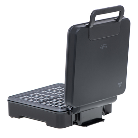 Adler | Gaufrier | AD 3049 | 1200 W | Nombre de pâtisseries : 4 | Belgique | Noir