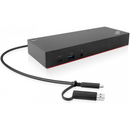 ThinkPad Hybrid USB A/C Dock 2xDisplayPort, 2xHDMI, 2x3840x2160-60Hz, 1Gbit LAN, 1xUSB-C Front 5xUSB-A 2xUSB2.0 3xUSB3.0 (EU)-2